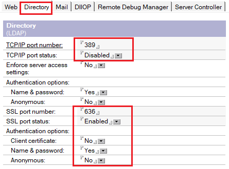 setup-guide-server-ports-directory-options